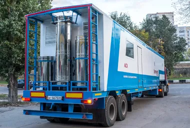 Передвижная котельная / аварийно-спасательный комплекс (г. Пермь)