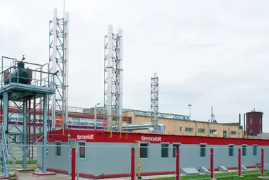 Блочно-модульная пароводогрейная котельная (г. Зуевка)